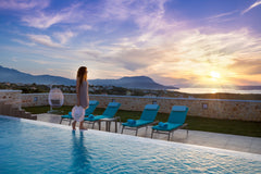 Villa Rhea is one level 100sq.m villa situated in 1300sq.m land and can accomoda Chania, Greece Villa Rhea, luxury,privacy, sea view, hydromassage Entire home vacation rental 39595185