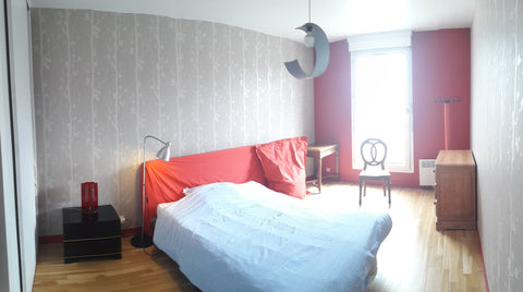 Après un an de suspension d’accueil pour raisons familiales, une grande chambre  Lyon, France Agréable chambre au cœur de Lyon Private room in rental unit vacation rental 18730834