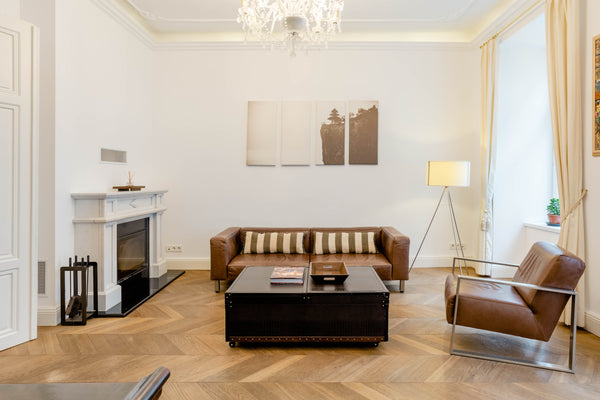 3-room apartment of 90 m2, on 1st floor, fully renovated, very comfortable and s Vienna, Austria Stunning 7th District Apt. Balcony and Fireplace Entire rental unit vacation rental 37291873