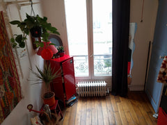 This apartment boasts a colourful interior, lovingly decorated, plush plants and Berlin, Germany Montmartre Room - Cozy & Colourful Private room in rental unit vacation rental 24292814