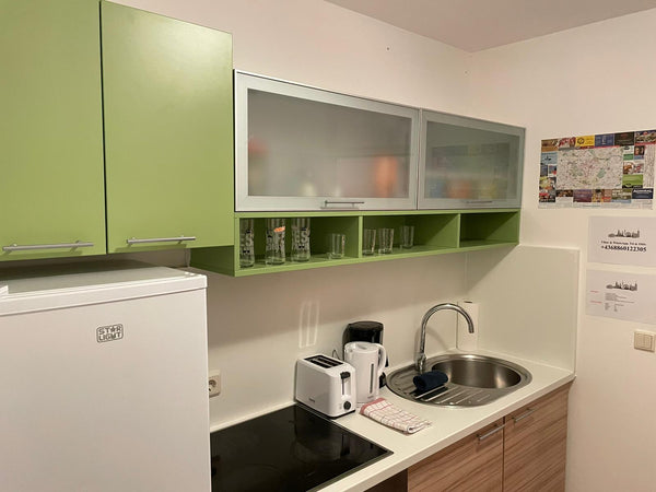 Gemütliche und helle Wohnung im im 10. Bezirk bietet Schlafmöglichkeiten für 4 G  Studio mit Balkon RH5 Entire rental unit vacation rental 52847772