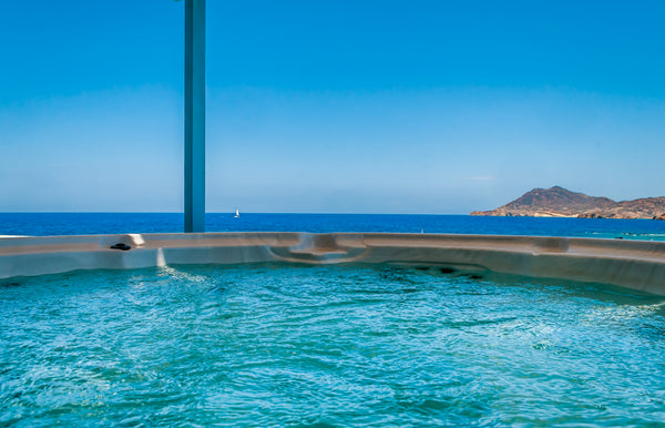 villa  just 10 meters from the SEA amazing sunset and views Aegean sea beautiful Pollonia, Greece Unique place,relax, amazing view, luxury house Cycladic home vacation rental 16910249
