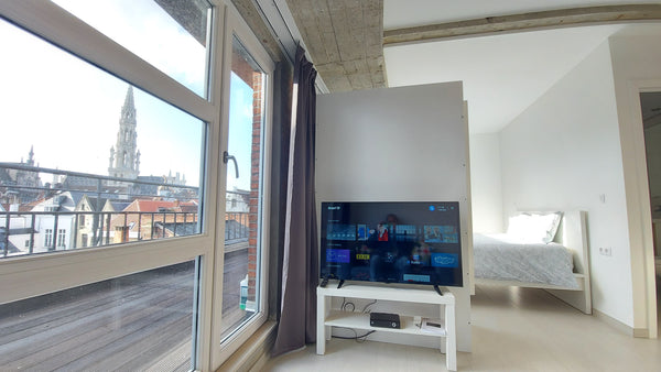Joli studio, complètement équipé, offrant tout ce dont vous avez besoin pour pro Brussels, Belgium Studio confort avec terrasse hyper centre Entire condo vacation rental 559849349396676005