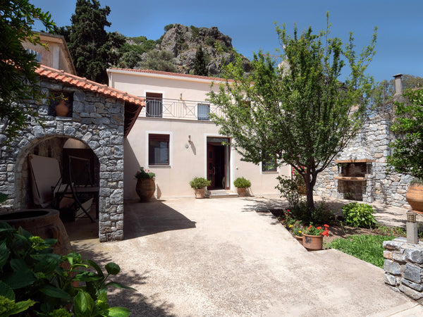 A newly renovated 2 floor traditional stone house, located in Central Crete idea Chania, Greece Traditional Stone Home 30 min. from famous Beaches Entire home vacation rental 21317842