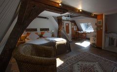 Stay at the 17th century house of graphic artist Gaby De Schepper in the histori Ghent, Belgium Artist habitat in the center (6pax) Private room in townhouse vacation rental 4550799