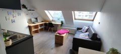 Come and discover Ghent in this centrally located accommodation. By foot you can Oosterzele, Belgium Cozy studio located near the CENTER of Ghent Private room in rental unit vacation rental 54036335
