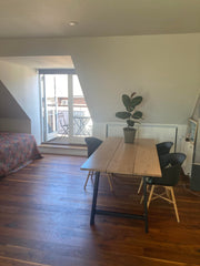 The apartment features one queen-sized bed, one single bed, and one air mattress Copenhagen, Denmark Cozy apartment in Copenhagen Entire condo vacation rental 700507565835837787
