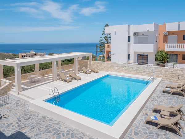 Villa Alexander offers self-catering accommodation in Chania. The fully furnishe Chania, Greece VillaAlexander spacious 2B Apt Pool Room in aparthotel vacation rental 13053562