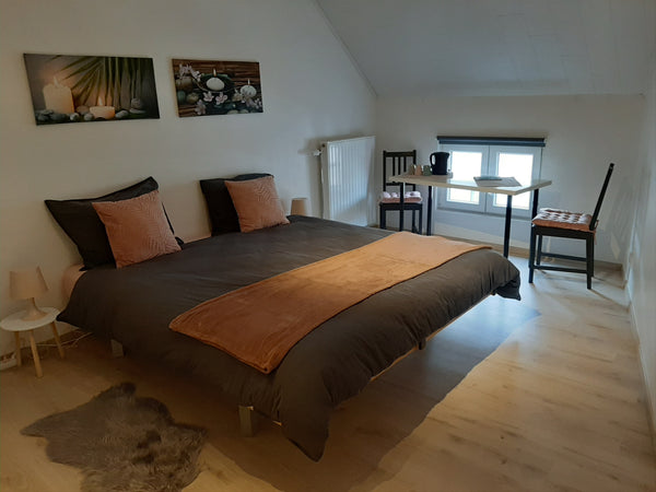 The accomodation is very near (5 min by walking) to Dampoort  train & bus statio  The Grey/Rose Room Private room in home vacation rental 39624584