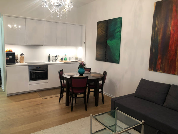 Experience a perfect oasis of calm in a classic Viennese style coupled with a mo Vienna, Austria Lovely apartment at Danube Canel and Downtown Entire rental unit vacation rental 31617725