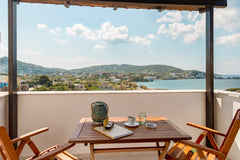 1 bedroom apt located in Syros. Stunning views over Finikas Bay and surrounding  Greece Boutique  Studio  Summer Vines Entire home vacation rental 13592482