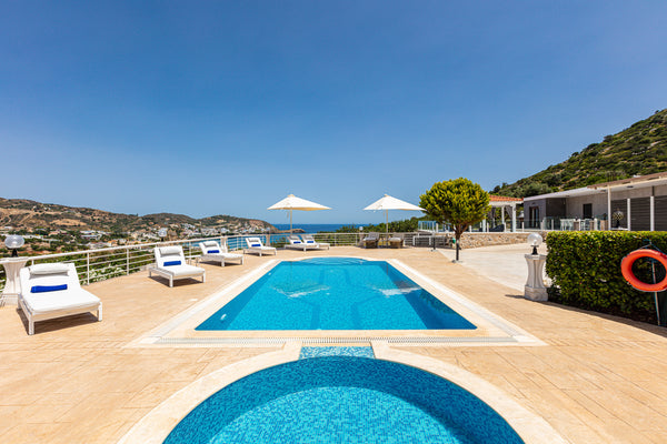 Hugging a prime cliffside position overlooking the beautiful expanse of the famo Greece Promitheas Villa, Sea Side Resort! Entire villa vacation rental 43816994