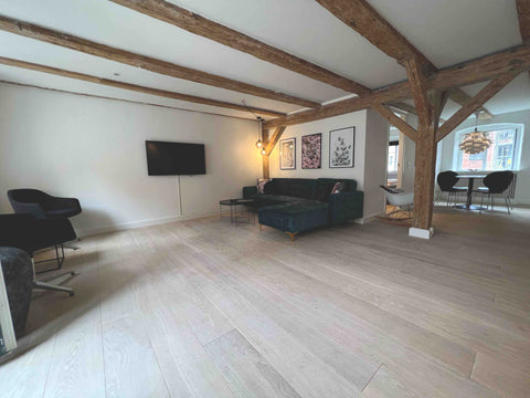 Lys, rummelig og smukt møbleret lejlighed i centrum af København med unik beligg  Penthouse Lejlighed København - Kongens Have Entire condo vacation rental 689555912625615264