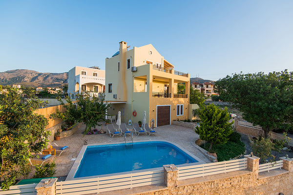 The villa offers an excellent location, very close to Rethymno city and can acco Rethimnon, Greece Family - villa with Playground, private pool & BBQ Entire villa vacation rental 594619885560463115