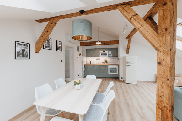 I offer bright, spacious, newly reconstructed 2 bedroom (75 m2) roof top apartme  Roof top apartment LOLA by the river Entire loft vacation rental 42675762