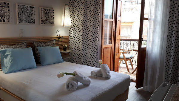Myrto's  cosy room is a  private place with private bathroom, perfect for two tr  Myrto's cosy room in the Old City Entire rental unit vacation rental 34848333