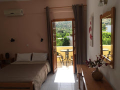 Stergios Rooms is a one store building with incredible view to the mountains. Th  Stergios studio for 3 Private room in rental unit vacation rental 46518819