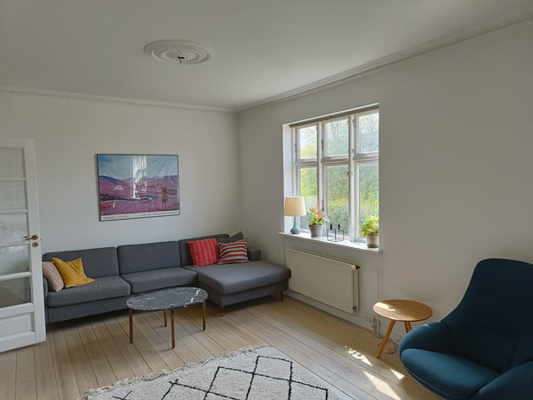 Nice villa-apartment with private garden in attractive, family-friendly and gree Copenhagen, Denmark Large duplex with private garden facing park Entire rental unit vacation rental 14570389