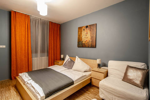 All our apartments are cleaned by professionals following the 5-step enhanced cl Prague, Czechia Renovated Klimt Studio by Ruterra next to Muzeum Entire rental unit vacation rental 55844