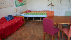 Furnished room 25 qm, bright, with a double bed and a single bed, round table, f Vienna, Austria Vienna: Furnished room 25 qm + kitchen + bathroom Private room in rental unit vacation rental 17441279
