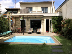 Quartier calme à 5 min à pied du centre historique de bordeaux UNESCO, desservi  Bordeaux, France Maison 140m2 centre Bx clim piscine barbecue Entire townhouse vacation rental 11650539