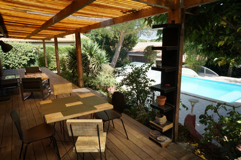 Comfortable house with swimming pool, garden, trees, terraces, in Bouliac. Very  Boring, OR house#pool#terraces#garden#15mnBx Entire home vacation rental 19324761