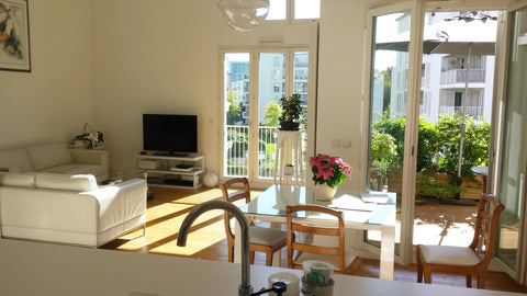 Loft in the face of the Garonne in secure residence,  just a step from the stree Bordeaux, France LOFT DUPLEX 3 rooms + terrace. Bordeaux on foot. Entire loft vacation rental 26495530