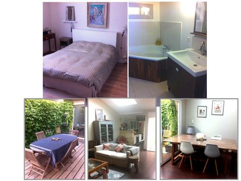 Echoppe rénovée, 90 m2,  dans un quartier du centre, calme et charmant. <br />St  Maison Bordeaux CENTRE / VINEXPO Entire home vacation rental 6649136