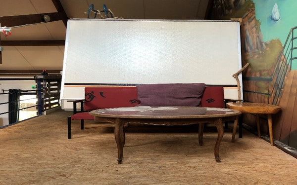 This caravan looks out over the whole Hostel!<br />This room has a double bed (1 Ghent, Belgium Birdsnest Private room in hostel vacation rental 42138387