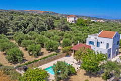 Villa Muse is a 235m² inspiring villa, with a heated pool (extra charge) located Rethimnon, Greece Muse villa Pigi with heated pool near Amenities Entire villa vacation rental 41655282