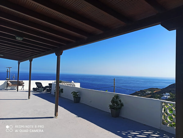 Hello from Yannis Rooms in Ios!  We are a family-run hotel from the UK and Greec  Cozy Room. 5 min walk to town + beach.  Sea Views. Room in hotel vacation rental 27971052