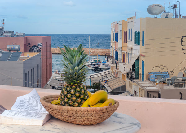 This beautiful and newly renovated 3 bedroom house is situated in the heart of t Fres, Greece Zafirenias House - Old Venetian Port Earthen home vacation rental 24489873