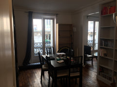 Large (68 sqm) fully-equipped first floor and 2 bedroom apartment at the bottom  Paris, France Family appartment in Montmartre Entire rental unit vacation rental 24952606