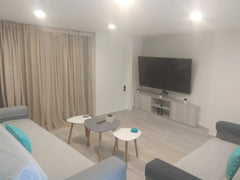 Modernly decorated maisonette with unique pieces of furniture leads to a cosy en Heraklion, Greece Malamatenia 's Maisonette in Mochos Entire townhouse vacation rental 41094436
