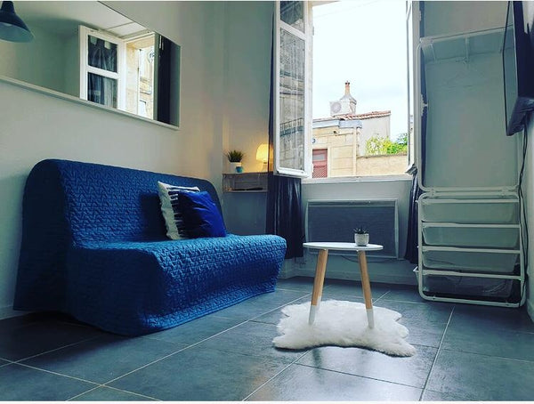 Ideally located in the very center of Bordeaux on a quiet street, this charming  Bordeaux, France Petit Studio Bordelais Entire rental unit vacation rental 37761641