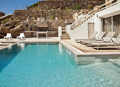 Our  villa   with private pool and unique sea view, is located at Ballos beach i Athens, Greece TINOS  SEAVIEW  POOL VILLA NAIADES Cycladic home vacation rental 33237274