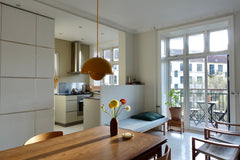 Very open and bright apartment in Copenhagen, with 2 bedrooms and a large combin Frederiksberg, Denmark Bright architect home in Copenhagen Entire rental unit vacation rental 18016550