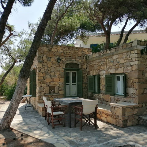 A fairytale-like authentic Greek stonebuilt house in one of the most beautiful p Chalandri, Greece PETRINO 2 - Traditional Lerian House Earthen home vacation rental 26377891