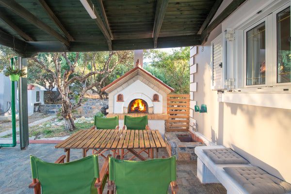 Built upon a hill, observing the whole gulf of Agia Pelagia, Carmine Olive Villa  Carmine Olive Villa-Amazing Sea view Entire villa vacation rental 27868293