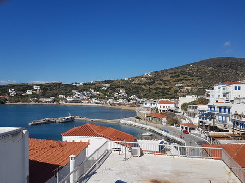 A spacious and comfortable ground floor apartment in our Adonis Guesthouse.<br / Andros, Greece Relaxing Apartment in our Guesthouse Private room in bed and breakfast vacation rental 27320481