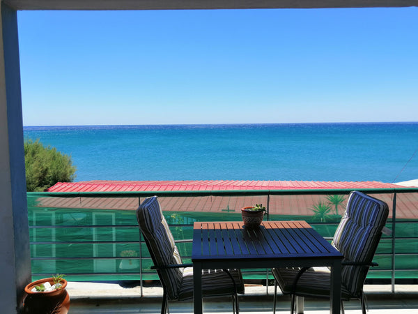 nice room, with large terrace in front of the sea, next to the beach, in the mos Heraklion, Greece rooms jason see view 3 Room in hotel vacation rental 44421994