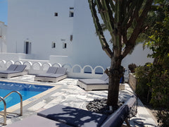 Double or twin bed in Karterados village. The room  has a private en suite bathr Greece Pension George Double/twin room Private room in serviced apartment vacation rental 32404710
