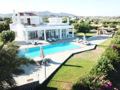 This beachfront luxurious summer home, just a few steps from Afantou beach (Blue Greece Belvedere Beachfront Villa in Rhodes Entire villa vacation rental 10820524