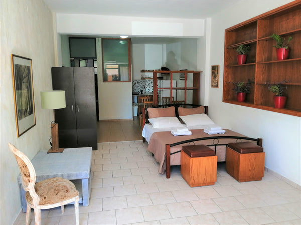 This Studio is 50m2 which has One double bed and one sofa bed which can accommod Rethimnon, Greece Mini Suites - Superior Studio with City View Private room in condo vacation rental 568610856413922543