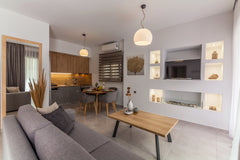 Estia is built just 100 metres from the sandy beach of Gouves, Crete.<br />This  Greece Estia Entire rental unit vacation rental 603168967692972429