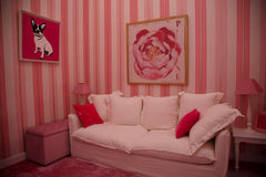 Le château Peyronnet est une propriété privée située en bordure de Garonne à Sai  Château Peyronnet - Chambre Rose Private room in castle vacation rental 20219134