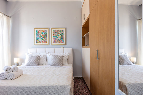This is a spacious double studio on the  1st floor of the building with a privat Chania, Greece Central charming Studio #14 in Chania Entire rental unit vacation rental 15868280
