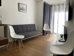 LOGEMENT NON FUMEUR<br />MACHINE NESPRESSO VERTUO ( dosettes à commander)<br /><  Lodge cosy neuf Entire cottage vacation rental 50724932