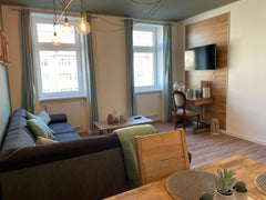 Charming,newly renovated apartment in a traditional old Viennese residential bui Vienna, Austria Charming green wave "Danube" Apartment Entire rental unit vacation rental 52365146