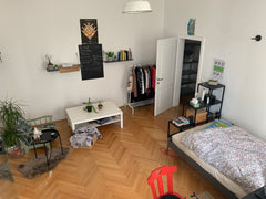 We are three fully vaccinated friends living together and sharing duties and tas Valencia, Spain Garden view in the middle of the city Private room in rental unit vacation rental 50408921
